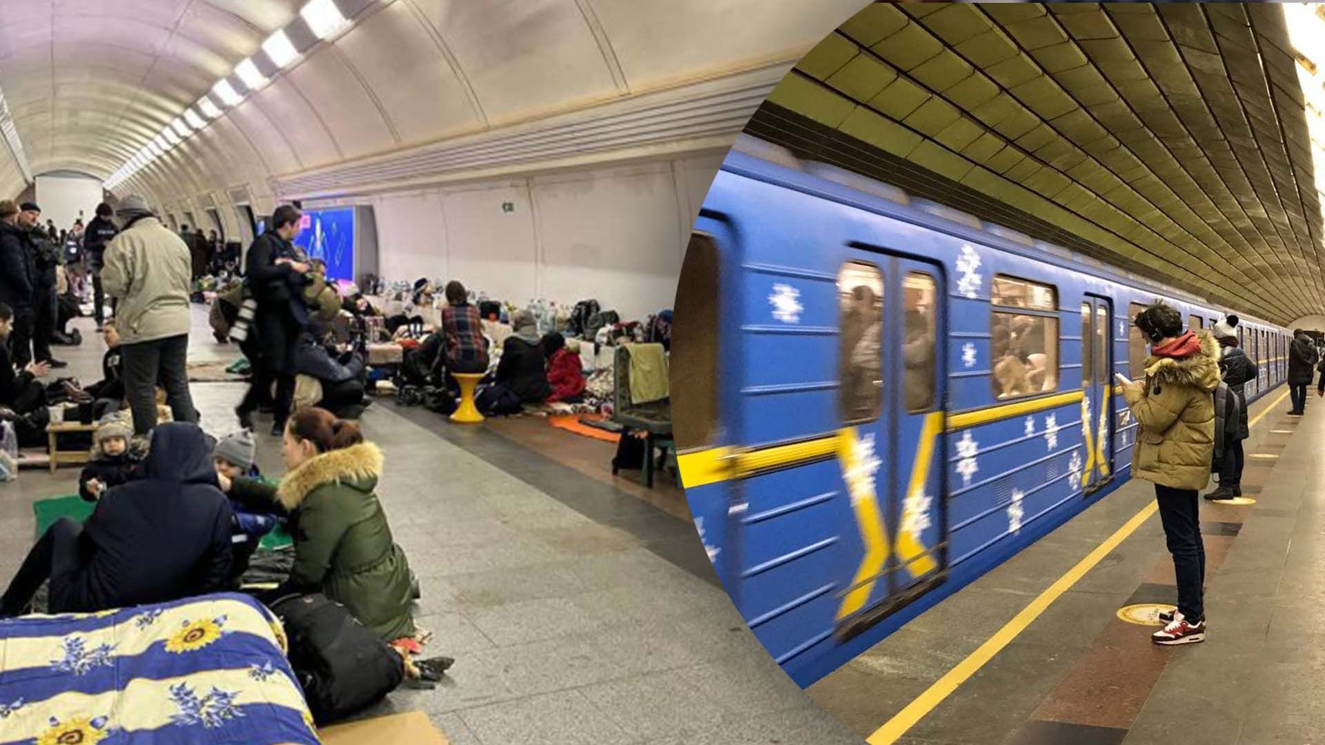 Метро у Києві відновило роботу Метро у Києві відновило роботу