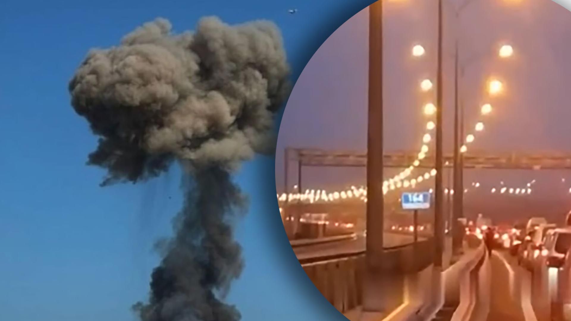 Росіяни тікають з Криму - на Кримському мосту утворилися величезні черги Росіяни тікають з Криму - на Кримському мосту утворилися величезні черги