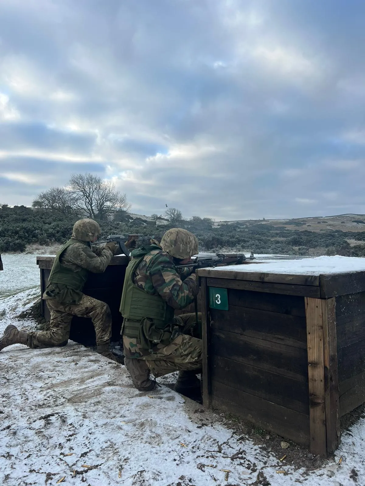 Воїни ЗСУ тренуються у Північній Англії