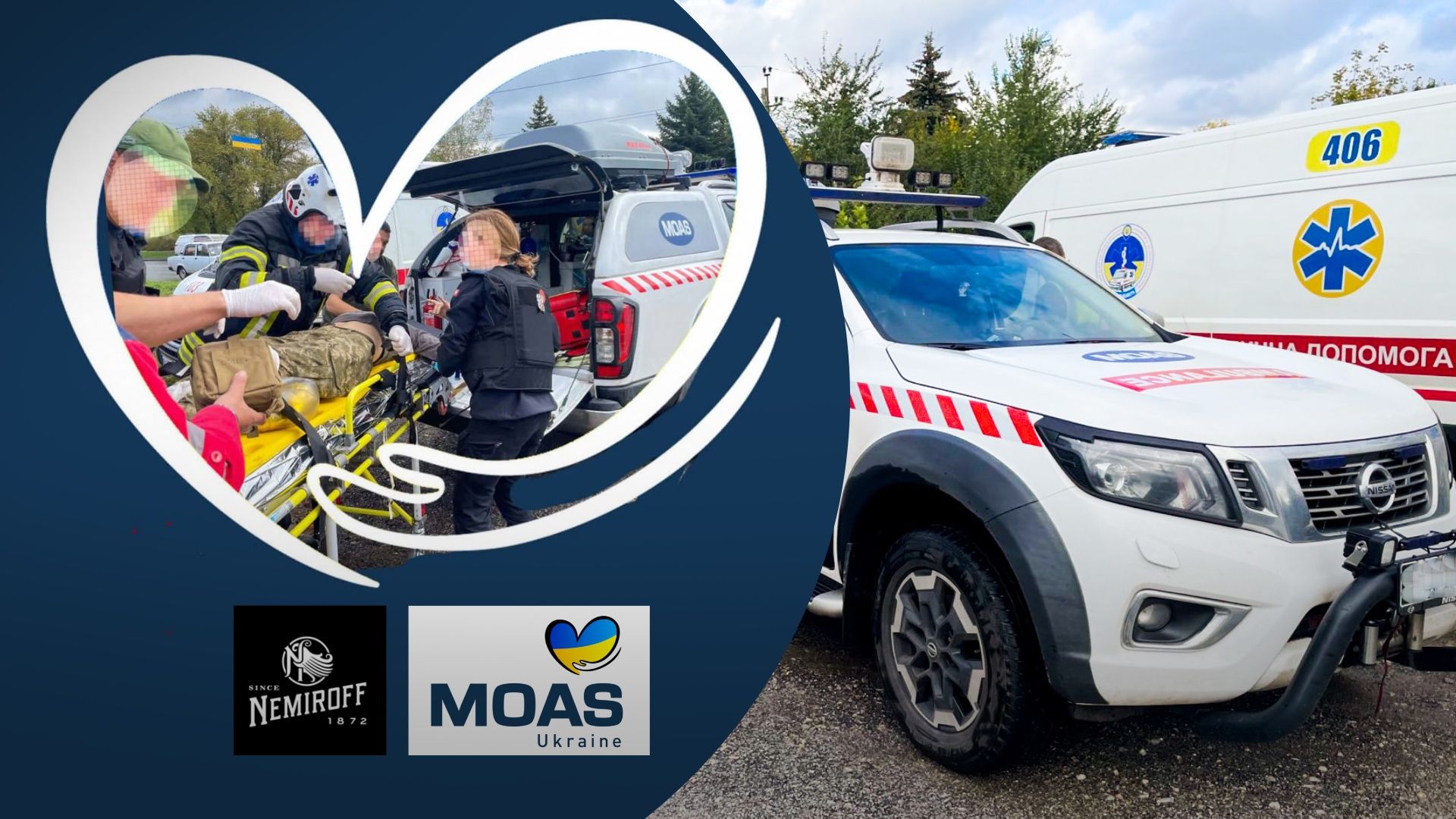 Nemiroff передав фонду MOAS Україна кошти на паливо