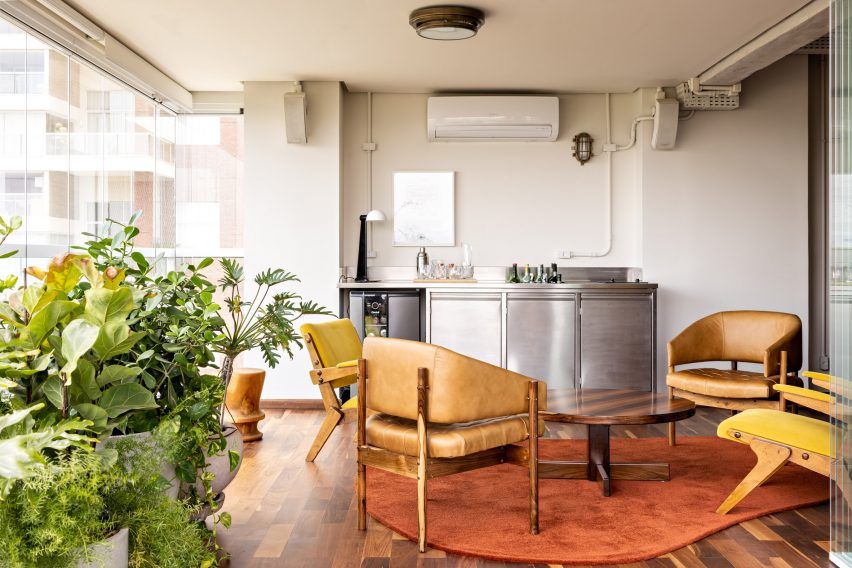 Gale Apartment в Бразилии от Memola Estudio