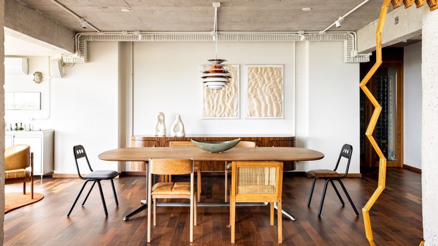 Gale Apartment в Бразилии от Memola Estudio