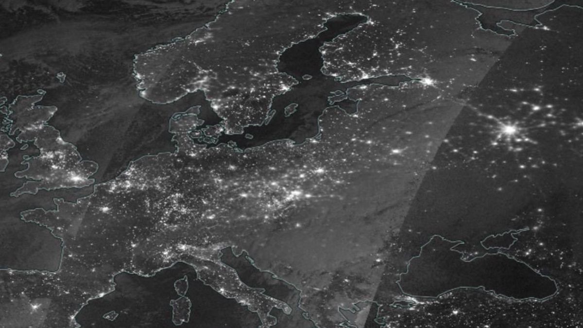 NASA опубликовало новое фото Украины без света