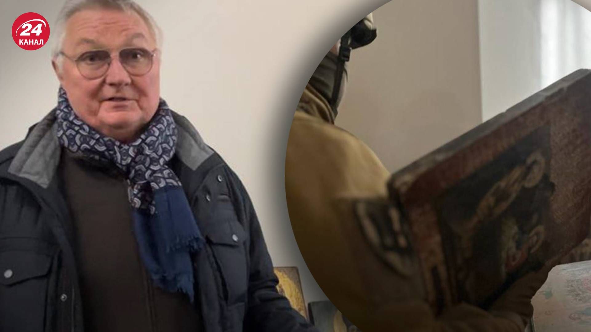 Литовському дипломату повернули колекцію ікон, яку вкрали росіяни у Херсоні Литовському дипломату повернули колекцію ікон, яку вкрали росіяни у Херсоні