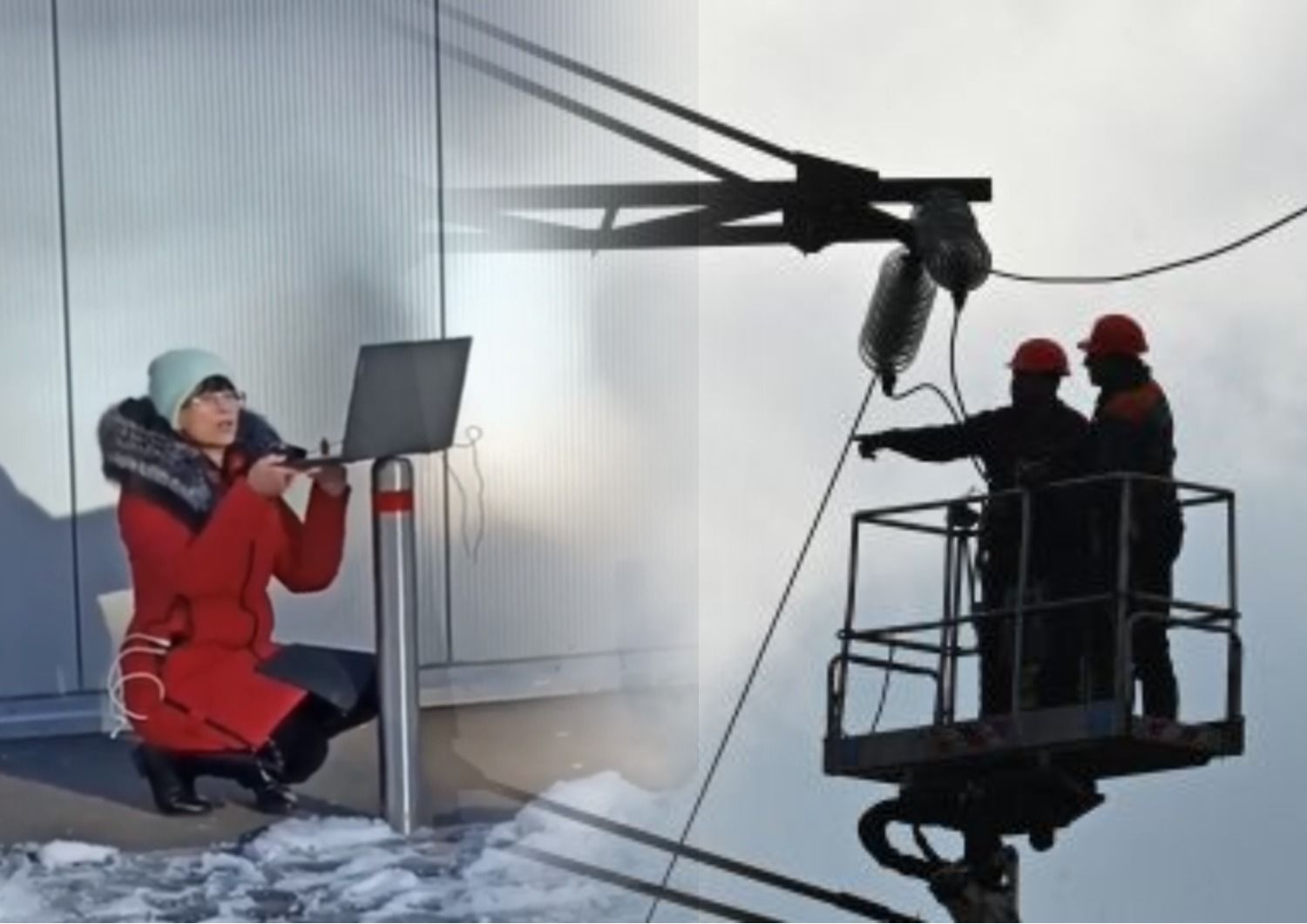 Обучение в Киеве - учительница проводила онлайн-урок на улице - новости Киева Обучение в Киеве - учительница проводила онлайн-урок на улице - новости Киева