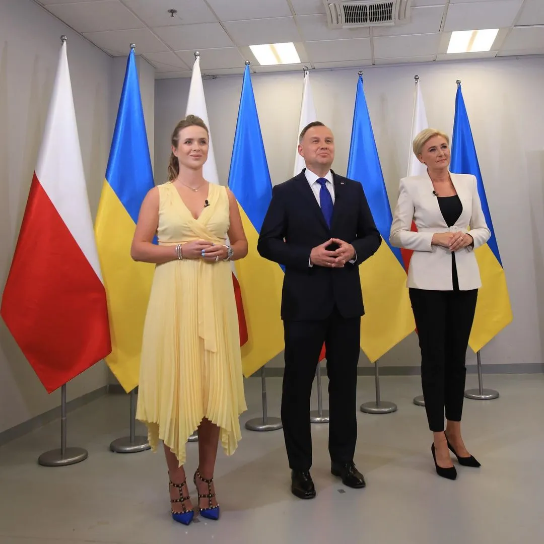 Элина Свитолина встретилась с президентом Польши