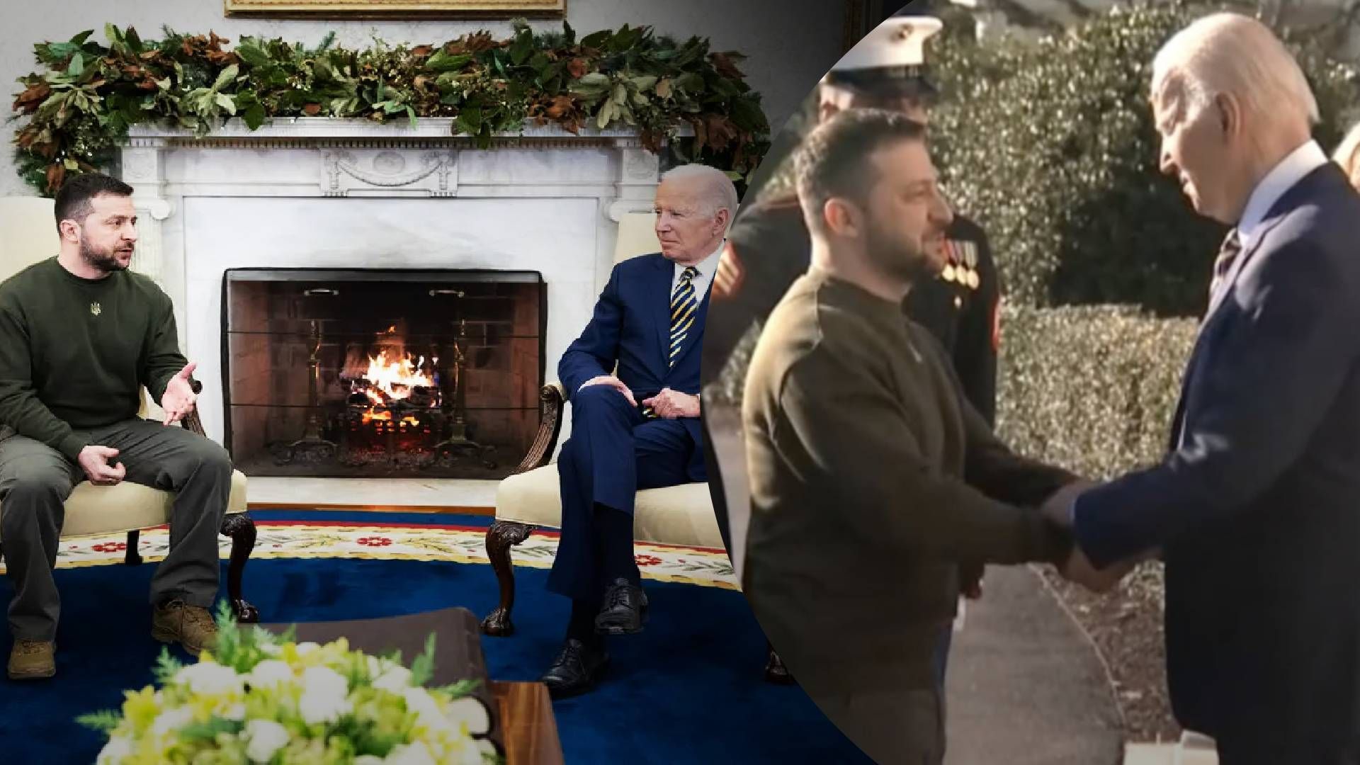 Переговоры Зеленского и Байдена в Белом доме стартовали: первые заявления лидеров государств Переговоры Зеленского и Байдена в Белом доме стартовали: первые заявления лидеров государств