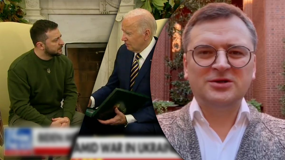 Глава МИД Кулеба записал обращение из США Глава МИД Кулеба записал обращение из США