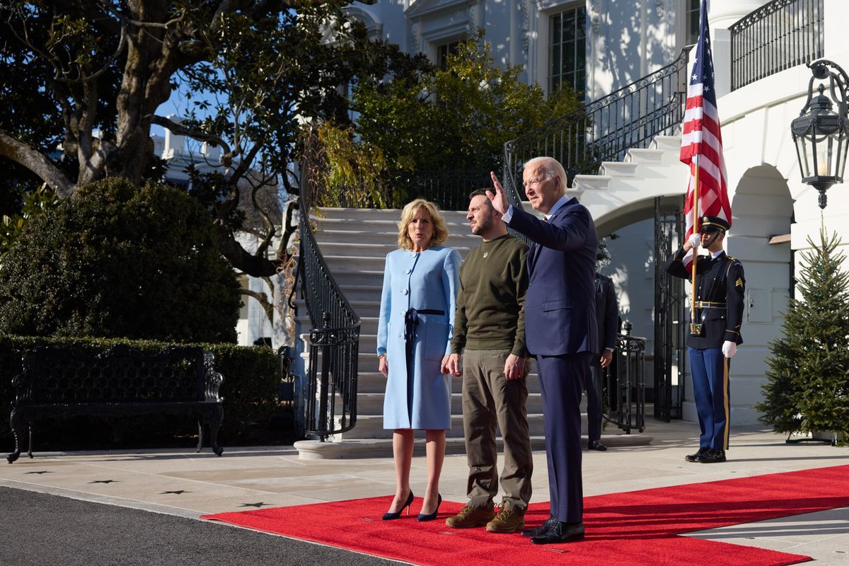 Зеленський у США - що на зустріч одягнули Джо та Джилл Байдени, фото
