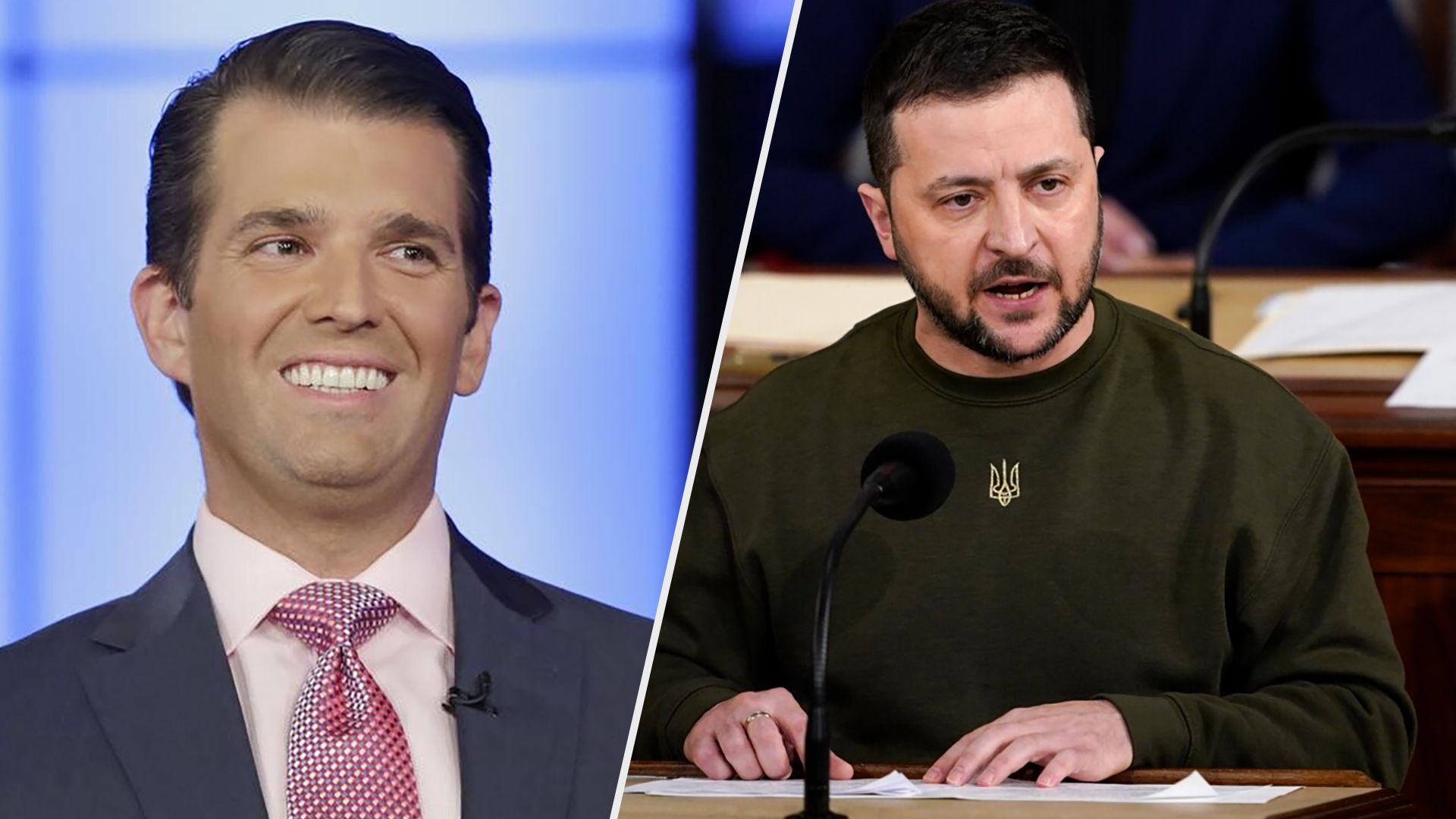 Сын Трампа опубликовал возмутительное фото с Зеленским Сын Трампа опубликовал возмутительное фото с Зеленским