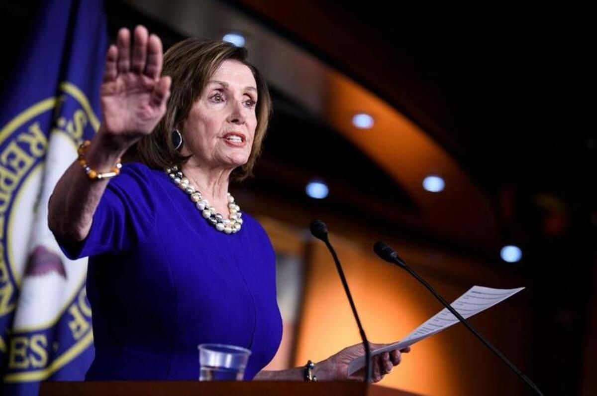 Ненсі Пелосі прокоментувала виступ Зеленського в Конгресі Ненсі Пелосі прокоментувала виступ Зеленського в Конгресі