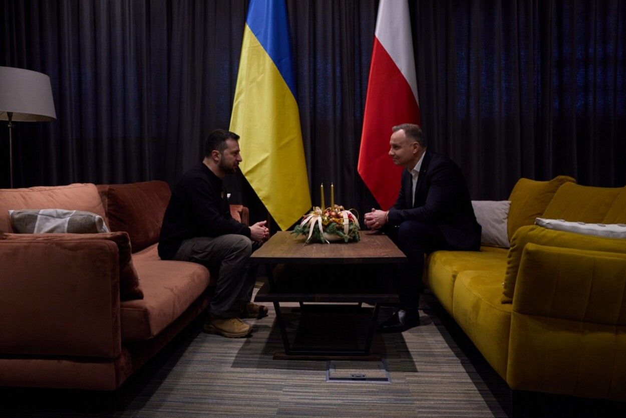 Зустріч Зеленського і Дуди 22 грудня 2022 - про що говорили президенти Польщі та України - 24 Канал