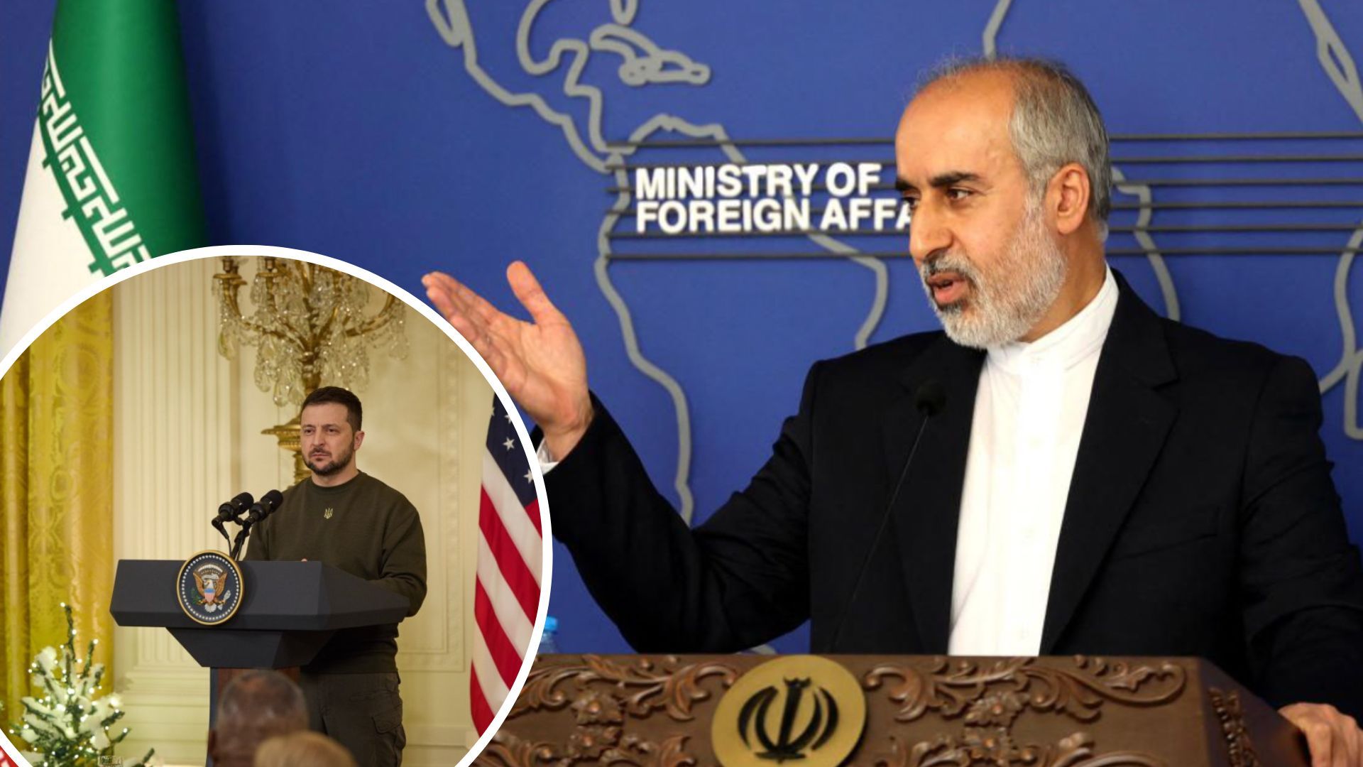 Иран пригрозил Зеленскому из-за речи в Конгрессе