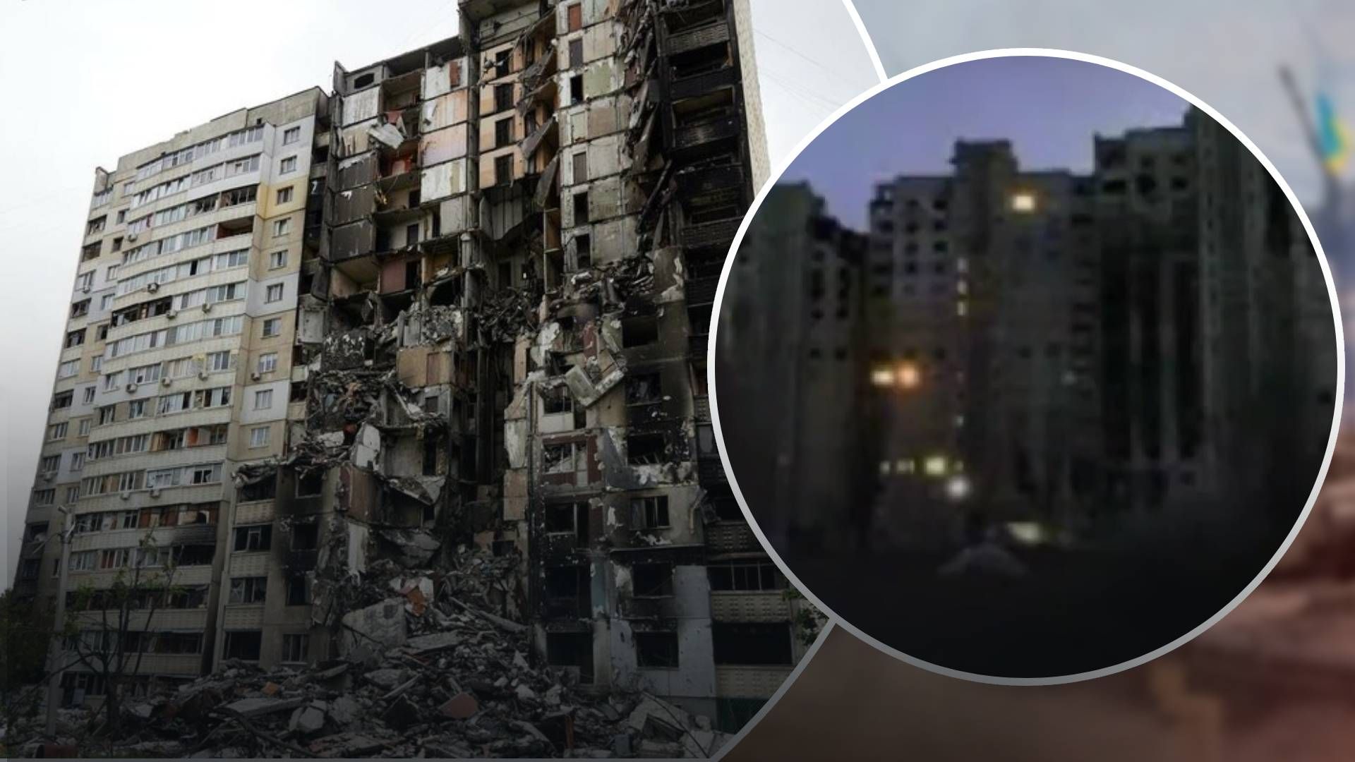 В погорелых домах устанавливают елки: как живет обстрелянная Салтовка в Харькове В погорелых домах устанавливают елки: как живет обстрелянная Салтовка в Харькове