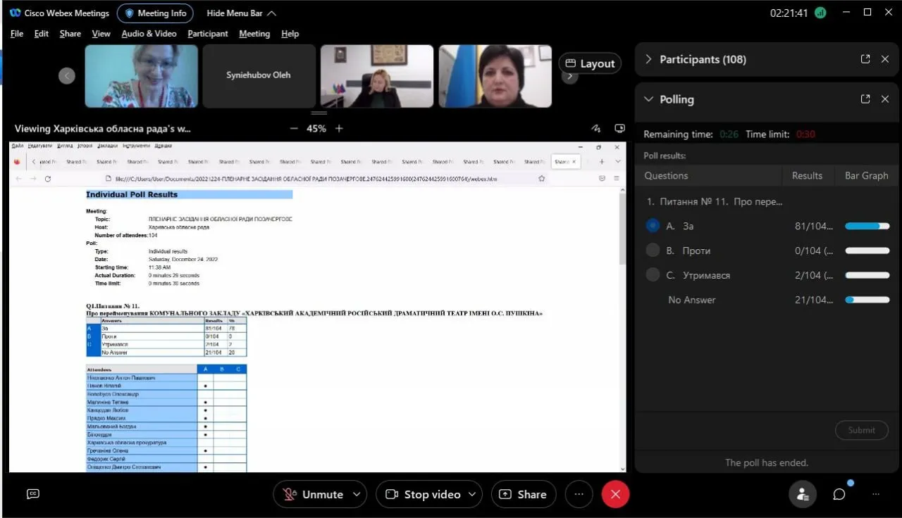 решение харьковского облсовета о переименовании театра решение харьковского облсовета о переименовании театра