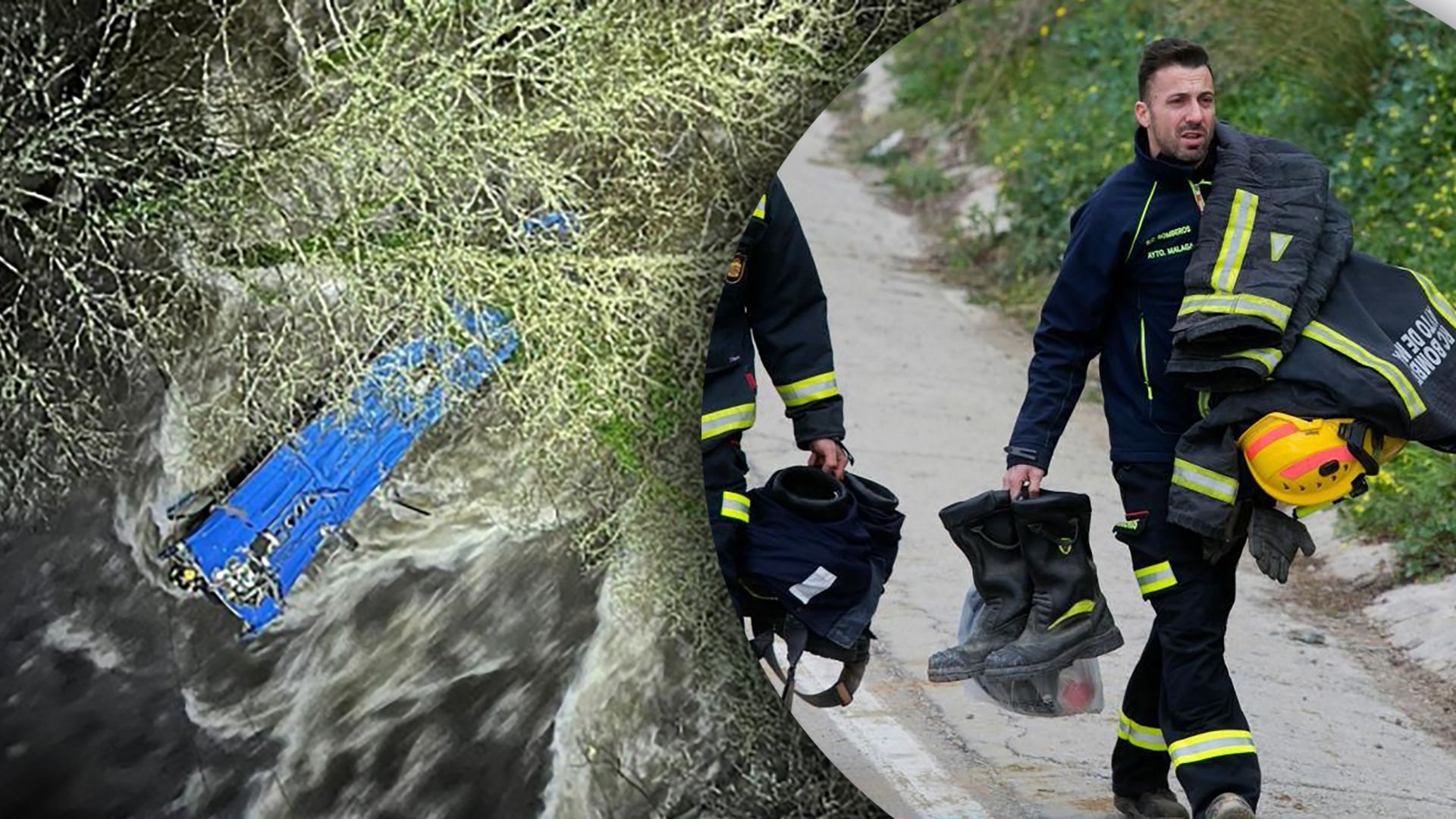 В Испании пассажирский автобус упал в реку – есть погибшие и пострадавшие