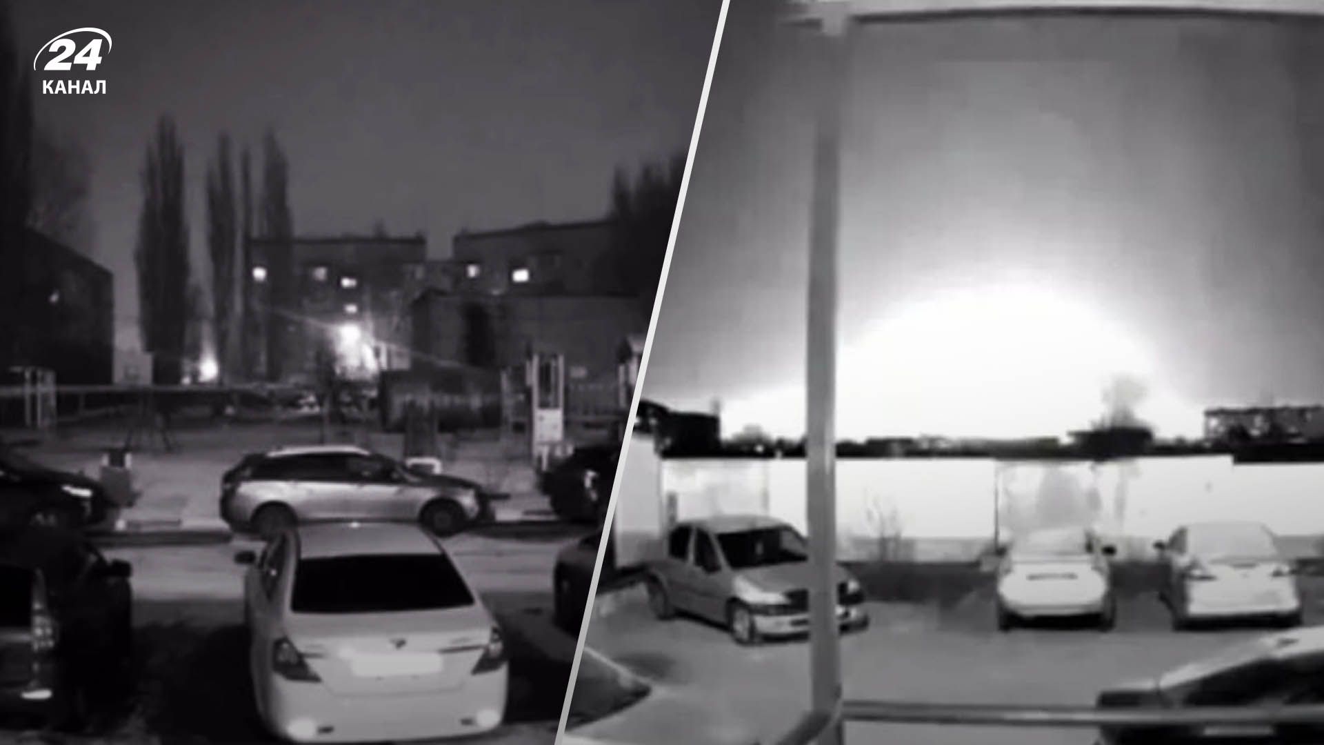 Момент вибуху в Енгельсі Момент вибуху в Енгельсі