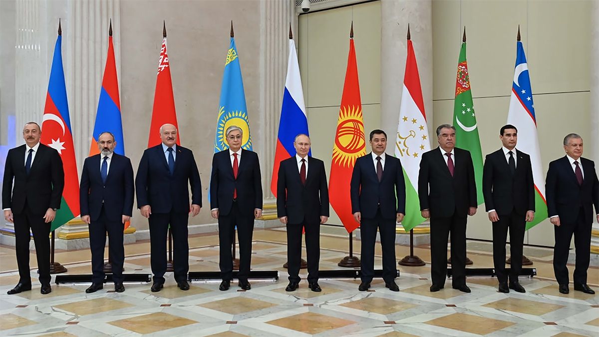 В России стартовал саммит СНГ 26 декабря 2022 - выступление Путина на саммите СНГ - 24 Канал
