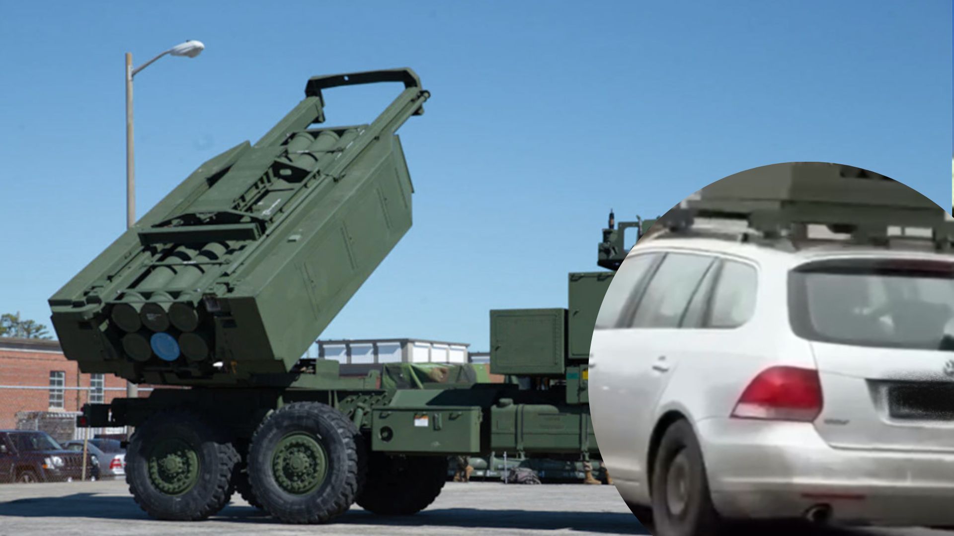 У Києві є авто з HIMARS - що відомо про машину з HIMARS на багажнику