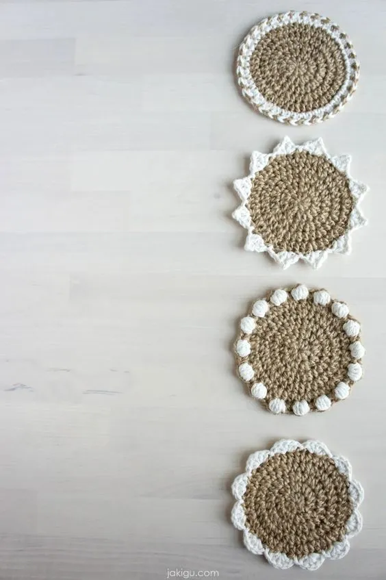 Як зв'язати підставку під чашки гачком Як зв'язати підставку під чашки гачком