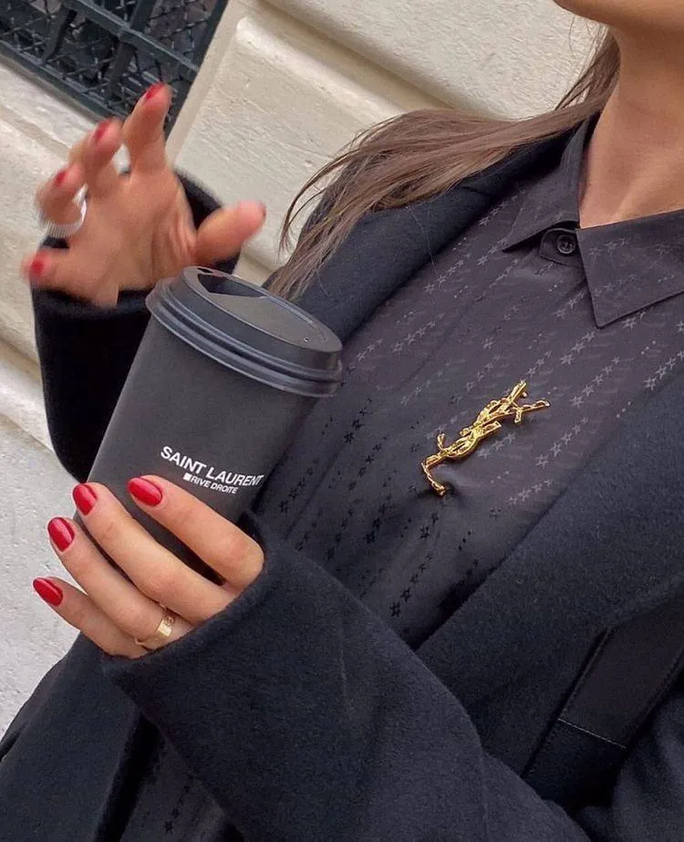 Модні образи з брошкою Модні образи з брошкою