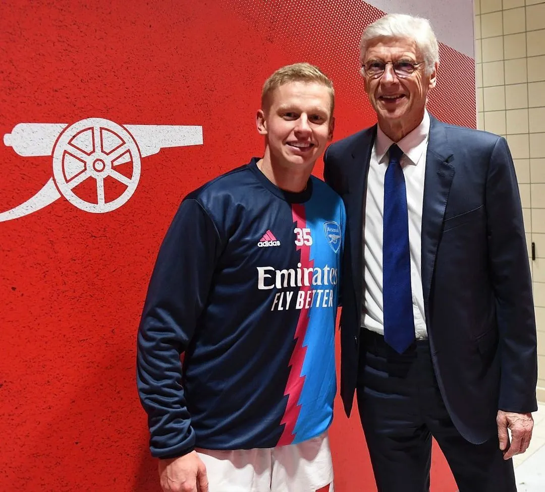 Зінченко разом із Венгером Зінченко разом із Венгером