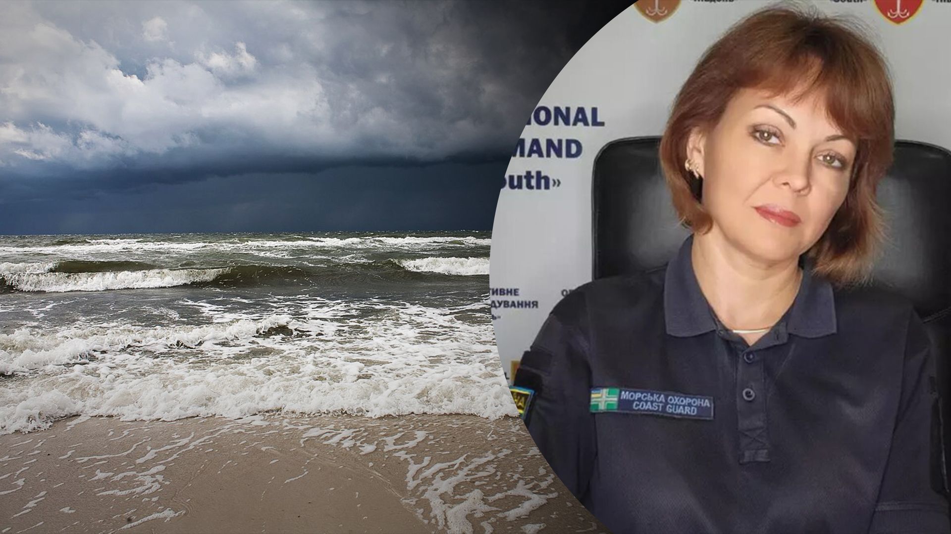 Россияне спрятали свои корабли из-за шторма в Черном море Россияне спрятали свои корабли из-за шторма в Черном море