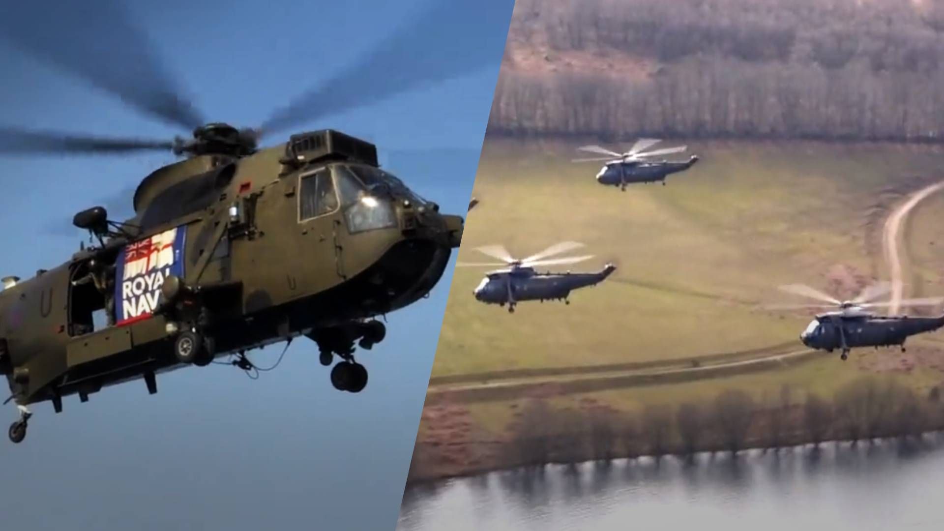 ЗСУ провели навчання на британських вертольотах Sea King ЗСУ провели навчання на британських вертольотах Sea King