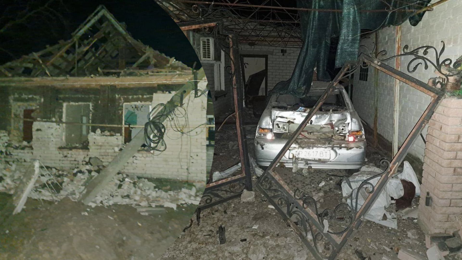 Ракетний удар по Запоріжжю 29 грудня 2022 - фото наслідків атаки росіян по області Ракетний удар по Запоріжжю 29 грудня 2022 - фото наслідків атаки росіян по області