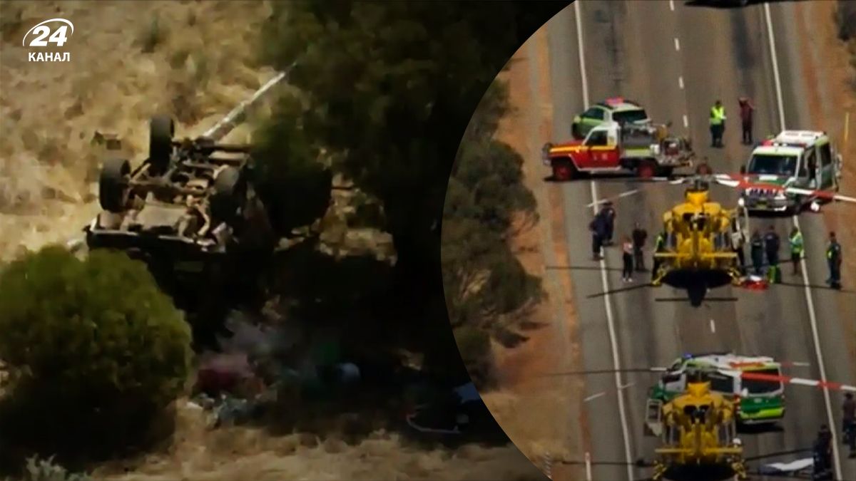 На Рождество в Австралии произошло жуткое ДТП - 24 канал На Рождество в Австралии произошло жуткое ДТП - 24 канал