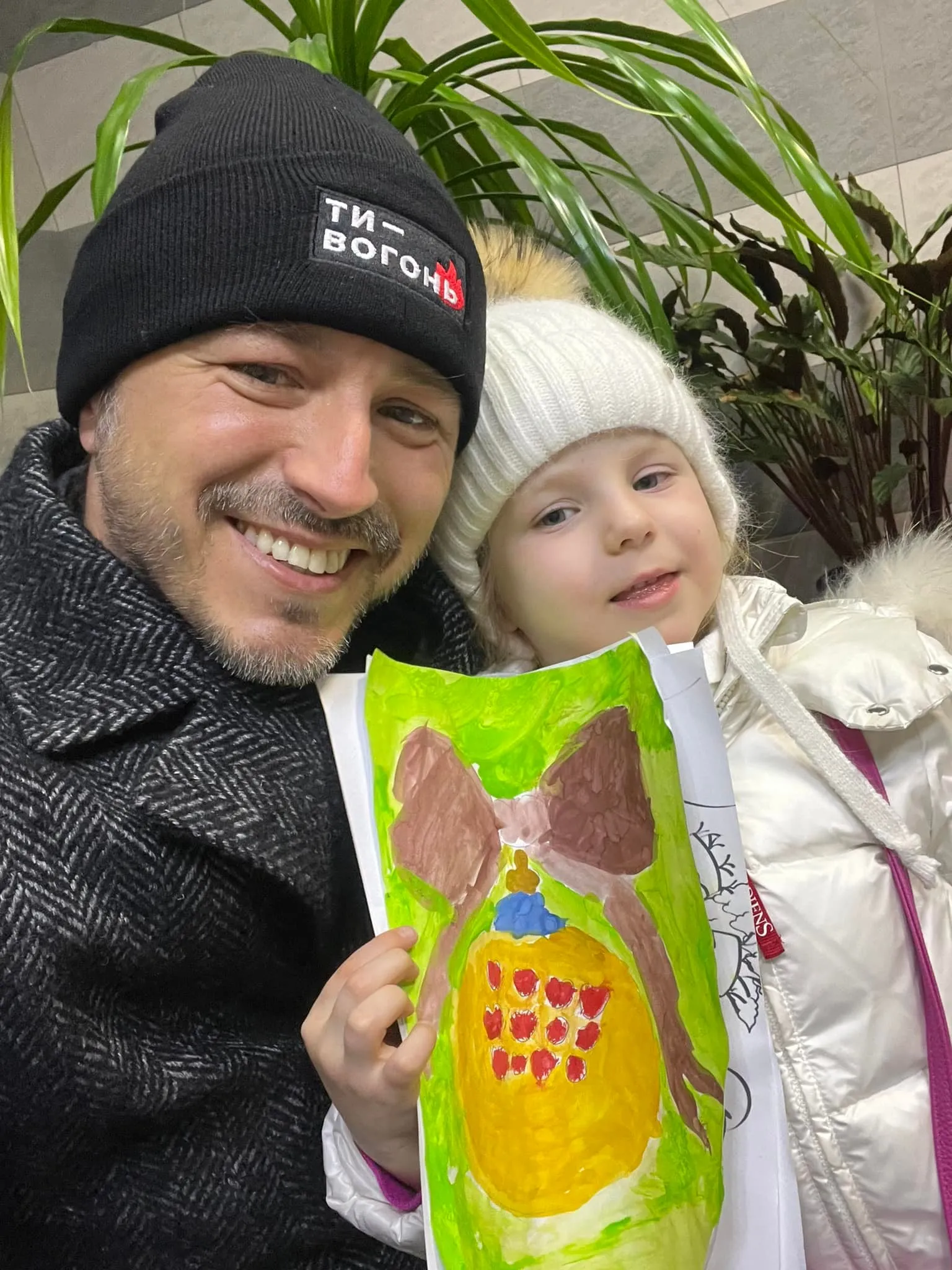 Сергей Притула с дочерью Соломией Сергей Притула с дочерью Соломией