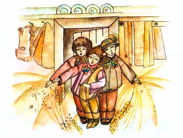 Когда в Украине щедруют и засевают – дать исполнение песен Когда в Украине щедруют и засевают – дать исполнение песен