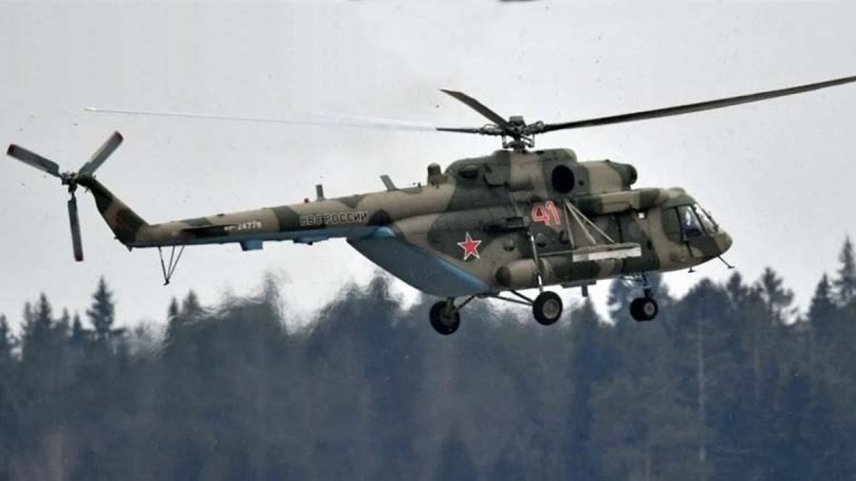 Українські захисники 29.12.2022 збили ворожий Мі-8 Українські захисники 29.12.2022 збили ворожий Мі-8