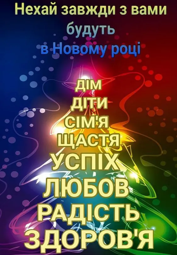 Привітання з прийдешнім Новим роком 2023 - картинки 