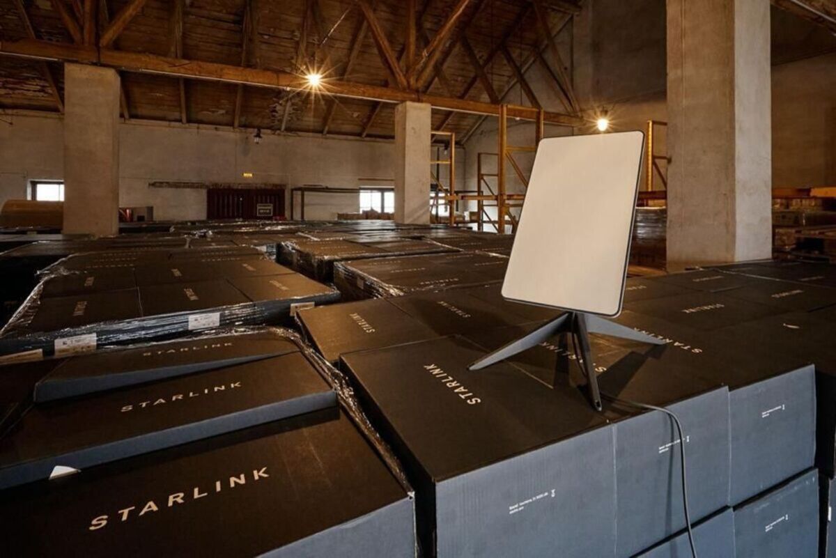 Украина получила новые Starlink Украина получила новые Starlink