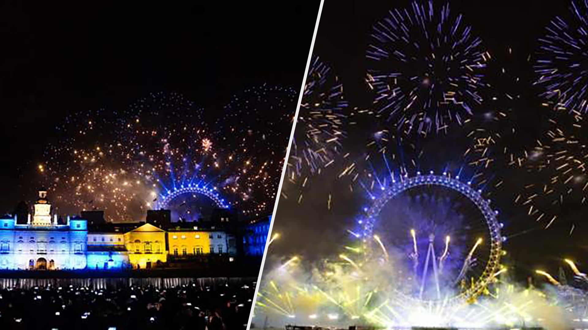 У новорічну ніч у Лондоні під Stefania запустили синьо-жовтий салют: яскраве відео святкувань У новорічну ніч у Лондоні під Stefania запустили синьо-жовтий салют: яскраве відео святкувань