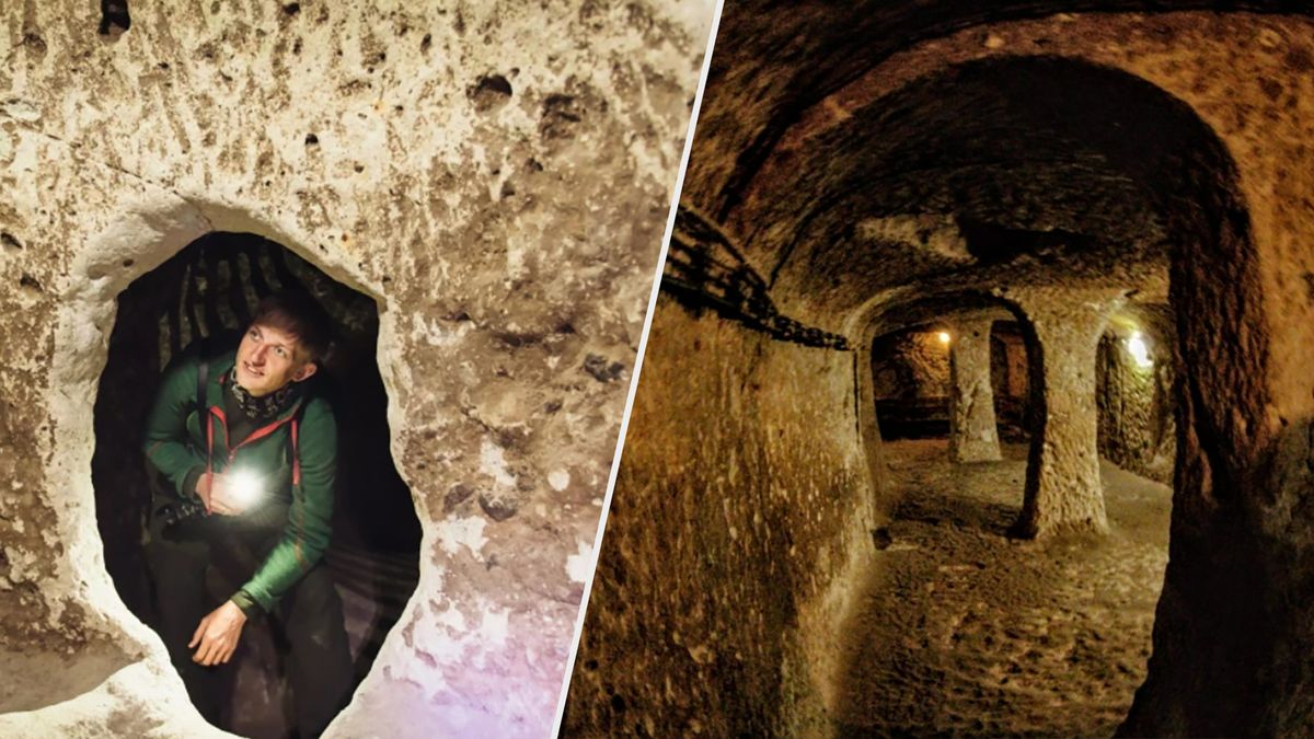 In Turkey, during renovation work, a man found an underground city – photo