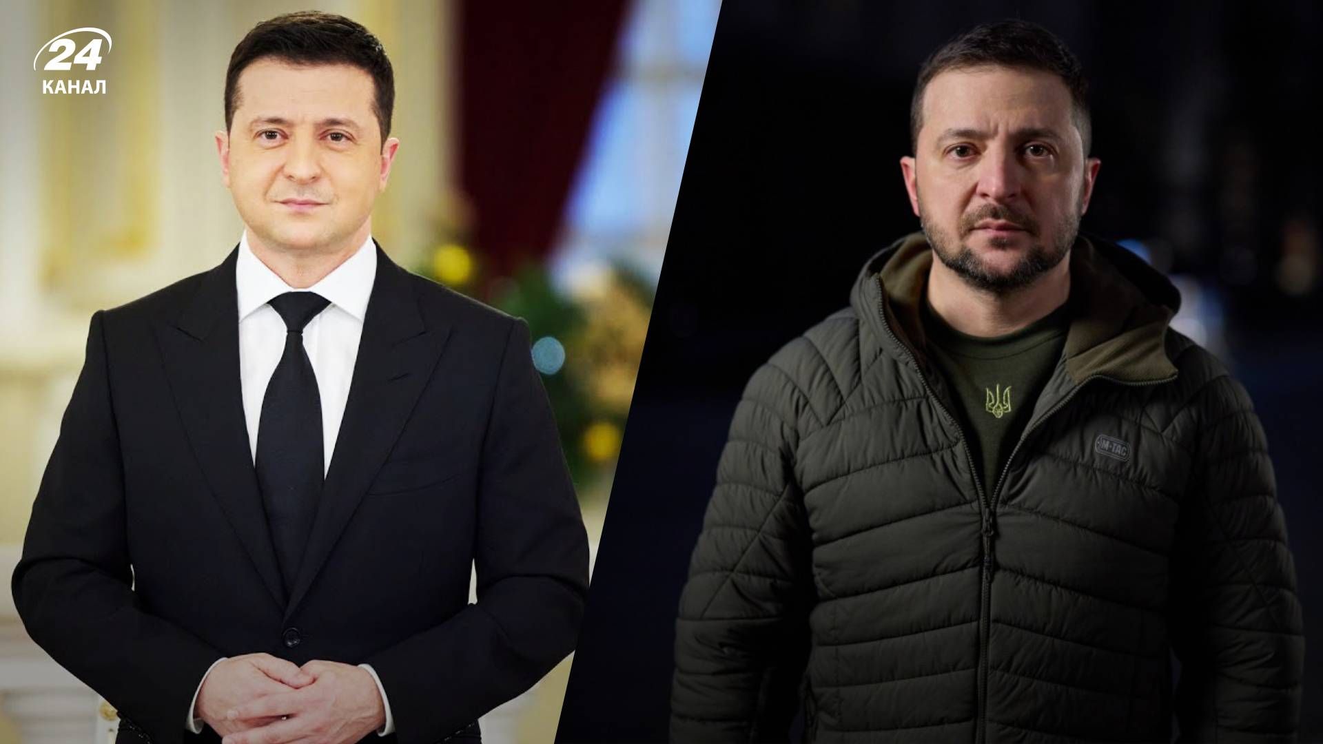 У мережі порівняли новорічні звернення Зеленського за 2022 і 2023 роки У мережі порівняли новорічні звернення Зеленського за 2022 і 2023 роки