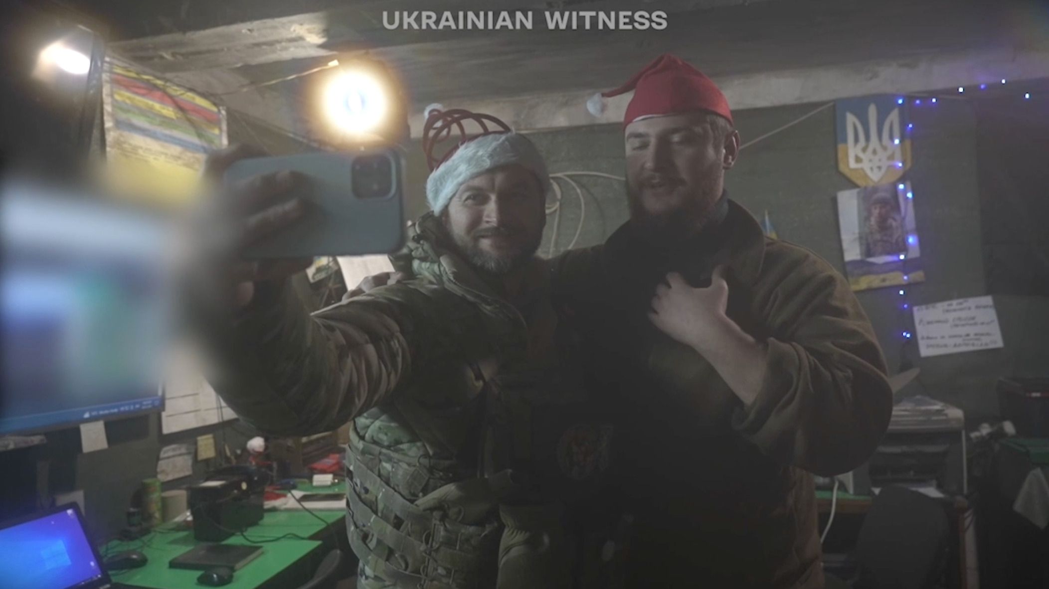 Як зустріли Новий рік воїни на передовій - відео Як зустріли Новий рік воїни на передовій - відео