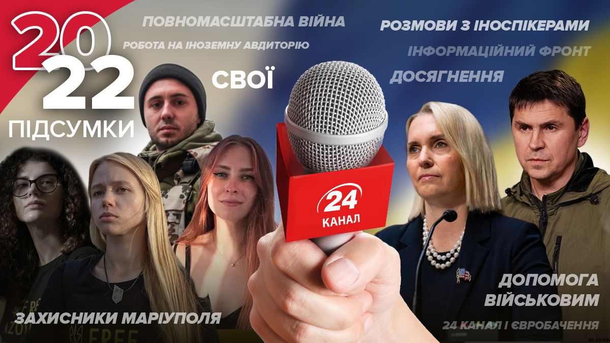 Сотни разговоров, и все – о войне: над чем команда 24 Канала работала в 2022 году Сотни разговоров, и все – о войне: над чем команда 24 Канала работала в 2022 году