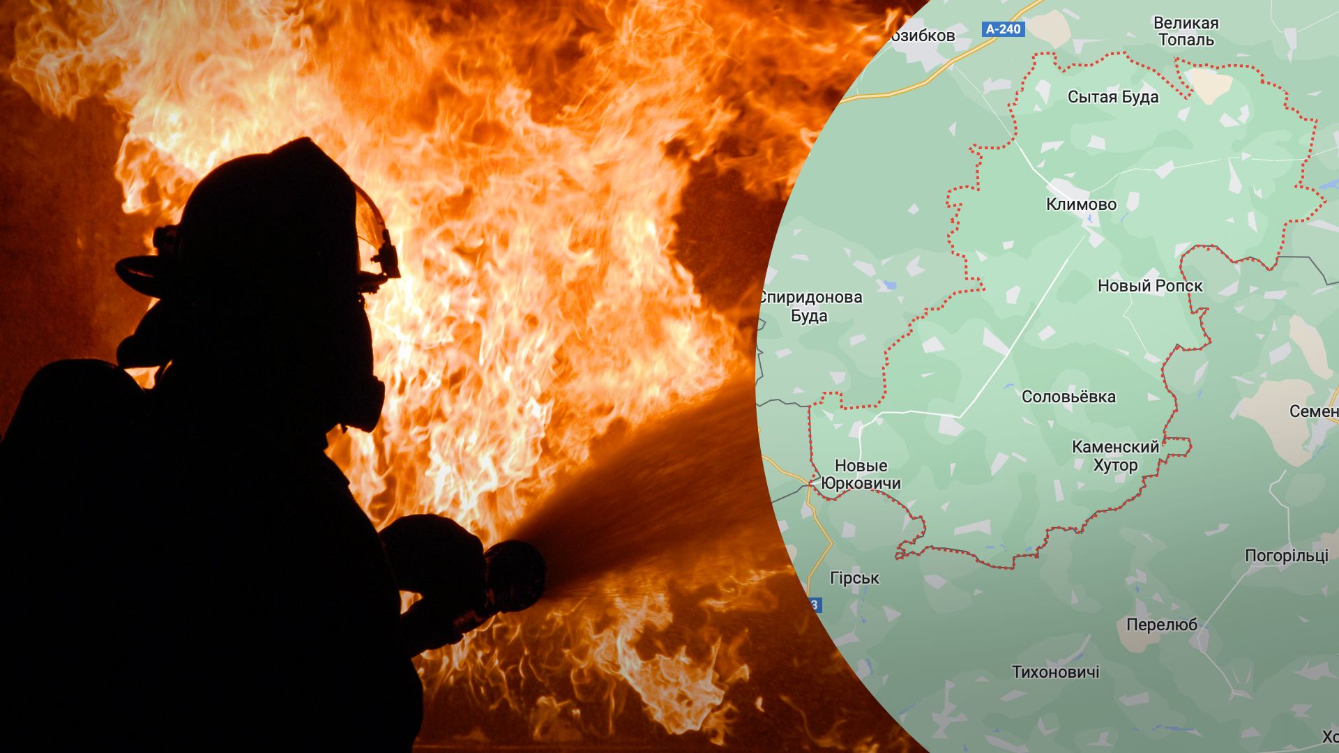 Взрывы в Брянской области 2 января 2023 года - пожар на энергетическом объекте