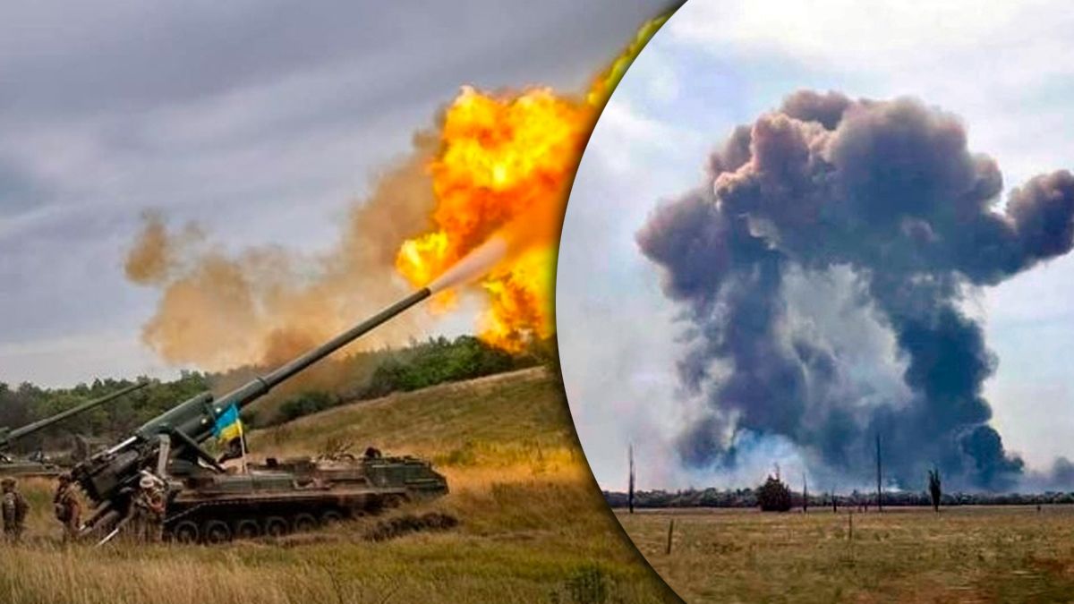 В Луганской области россияне потеряли запасы боеприпасов В Луганской области россияне потеряли запасы боеприпасов