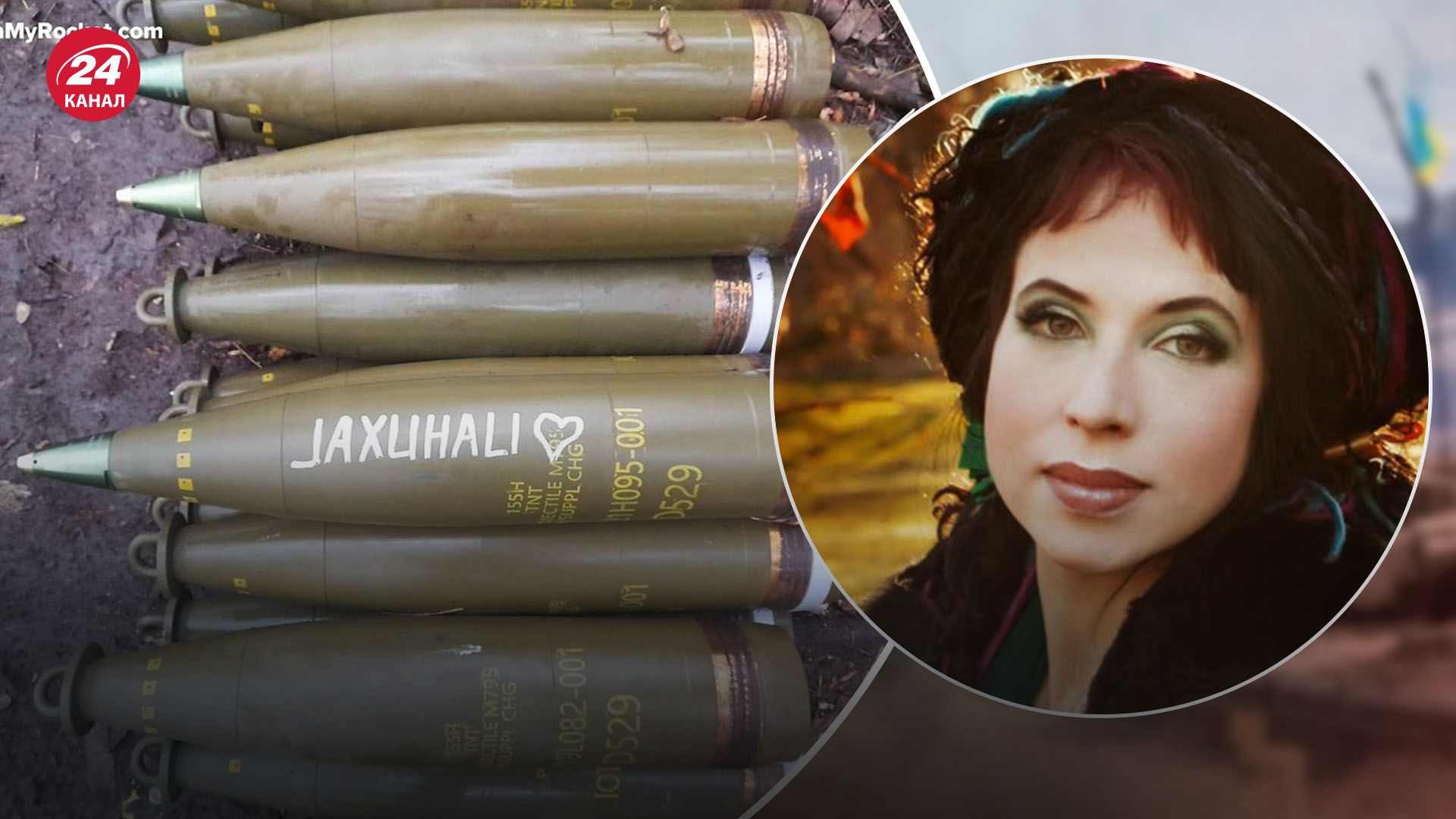 Від себе та рідних: фінська письменниця передала "привіт" росіянам на снаряді - 24 Канал