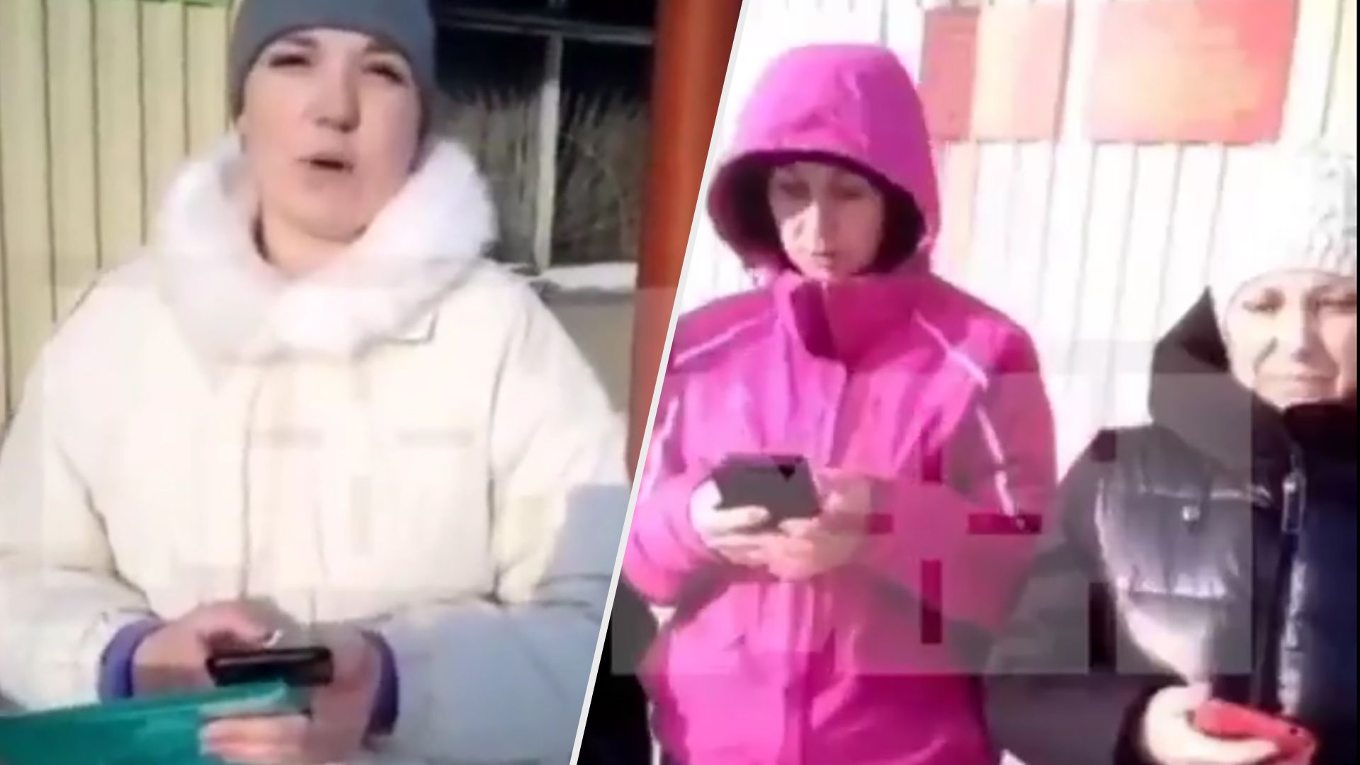 Жены кафиров жалуются, что их мужчины с автоматами против танков - видео Жены кафиров жалуются, что их мужчины с автоматами против танков - видео