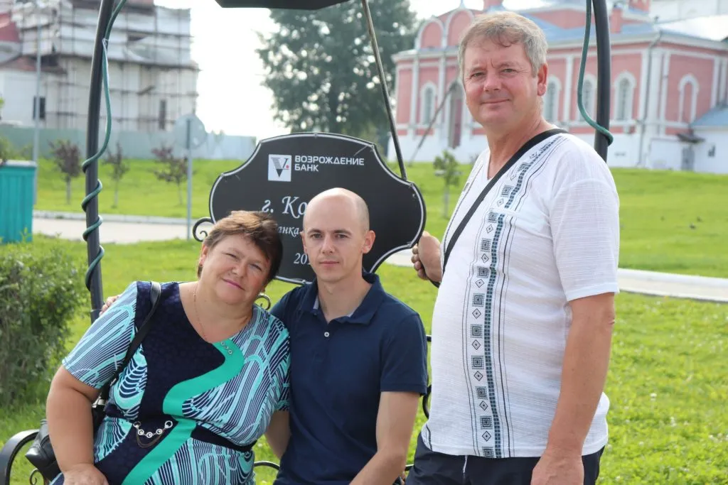 Стєповой з батьками Стєповой з батьками