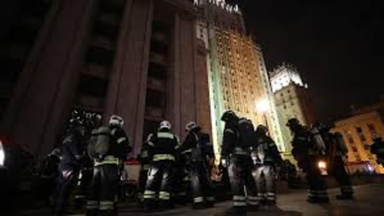 Задымление здания МИД России 6 января 2023 - приехали десятки пожарных - что известно - 24 Канал