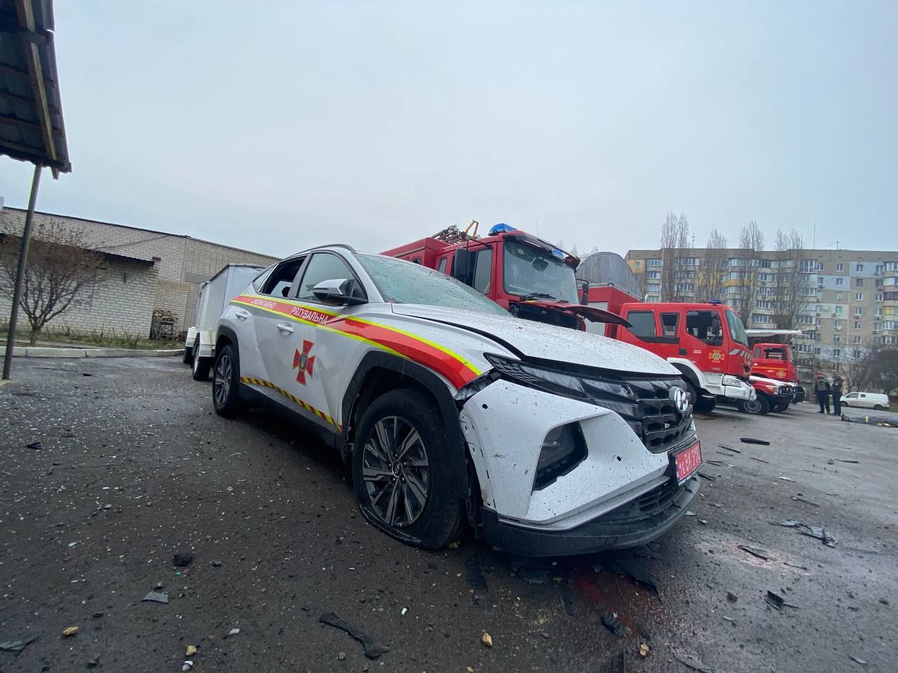 Обстрел частей ГСЧС в Херсоне связан с обстрелом жилых кварталов Обстрел частей ГСЧС в Херсоне связан с обстрелом жилых кварталов