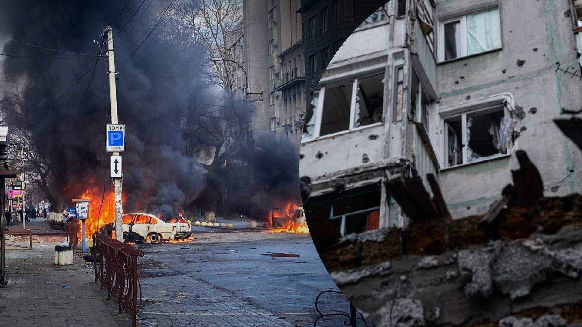 Росіяни майже 40 разів обстріляли Херсон Росіяни майже 40 разів обстріляли Херсон