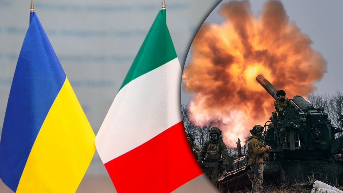 Новый пакет военной помощи от Италии Новый пакет военной помощи от Италии