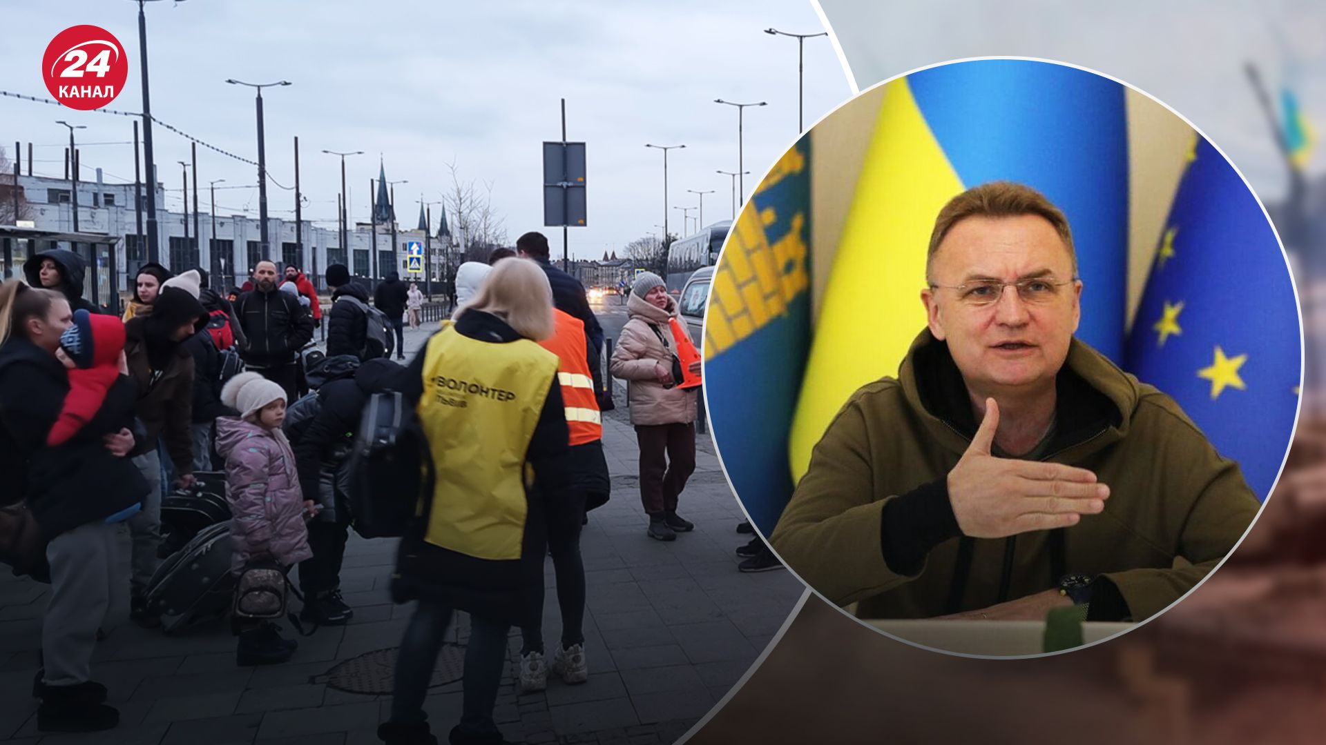 Садовий про переселенців у Львові Садовий про переселенців у Львові